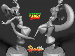 Shantae 3D Print Model