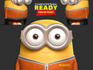 Bob the Minion 3D Print Model