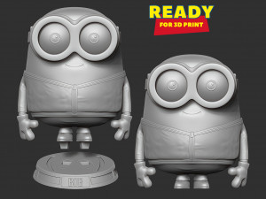 Bob the Minion 3D Print Model