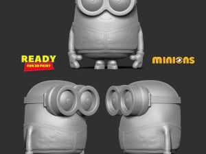 Bob the Minion 3D Print Model