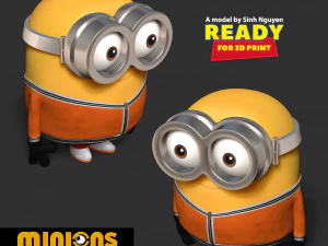 Bob the Minion 3D Print Model