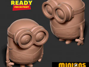 Bob the Minion 3D Print Model