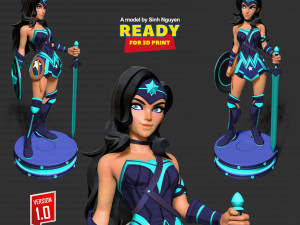 Wonder Woman - MultiVersus Fanart Model do druku 3D