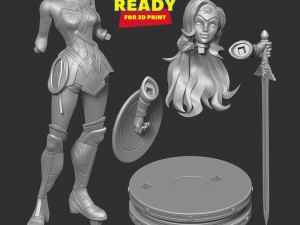 Wonder Woman - MultiVersus Fanart Model do druku 3D