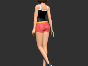Innocent girl 3D Print Model