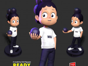 Minoru Mineta Fanart Modèles 3D en vedette