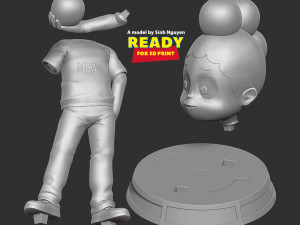 Minoru Mineta Fanart Modèles 3D en vedette