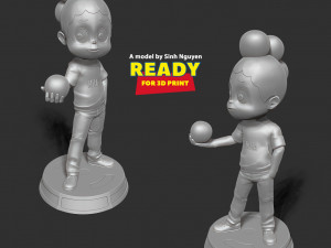 Minoru Mineta Fanart Modèles 3D en vedette