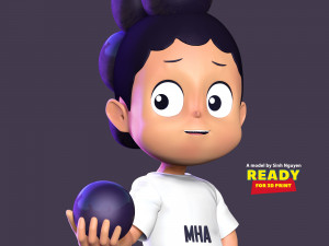 Minoru Mineta Fanart Modèles 3D en vedette