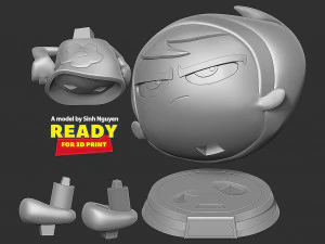 Mandy - Cartoon Network Fanart 3D Print Model