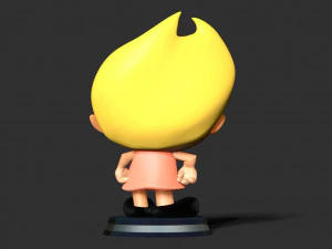 Mandy - Cartoon Network Fanart 3D Print Model