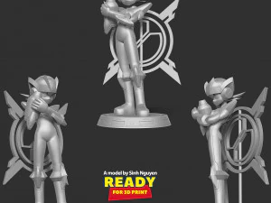 Mega Man X DiVE 3D Print Model