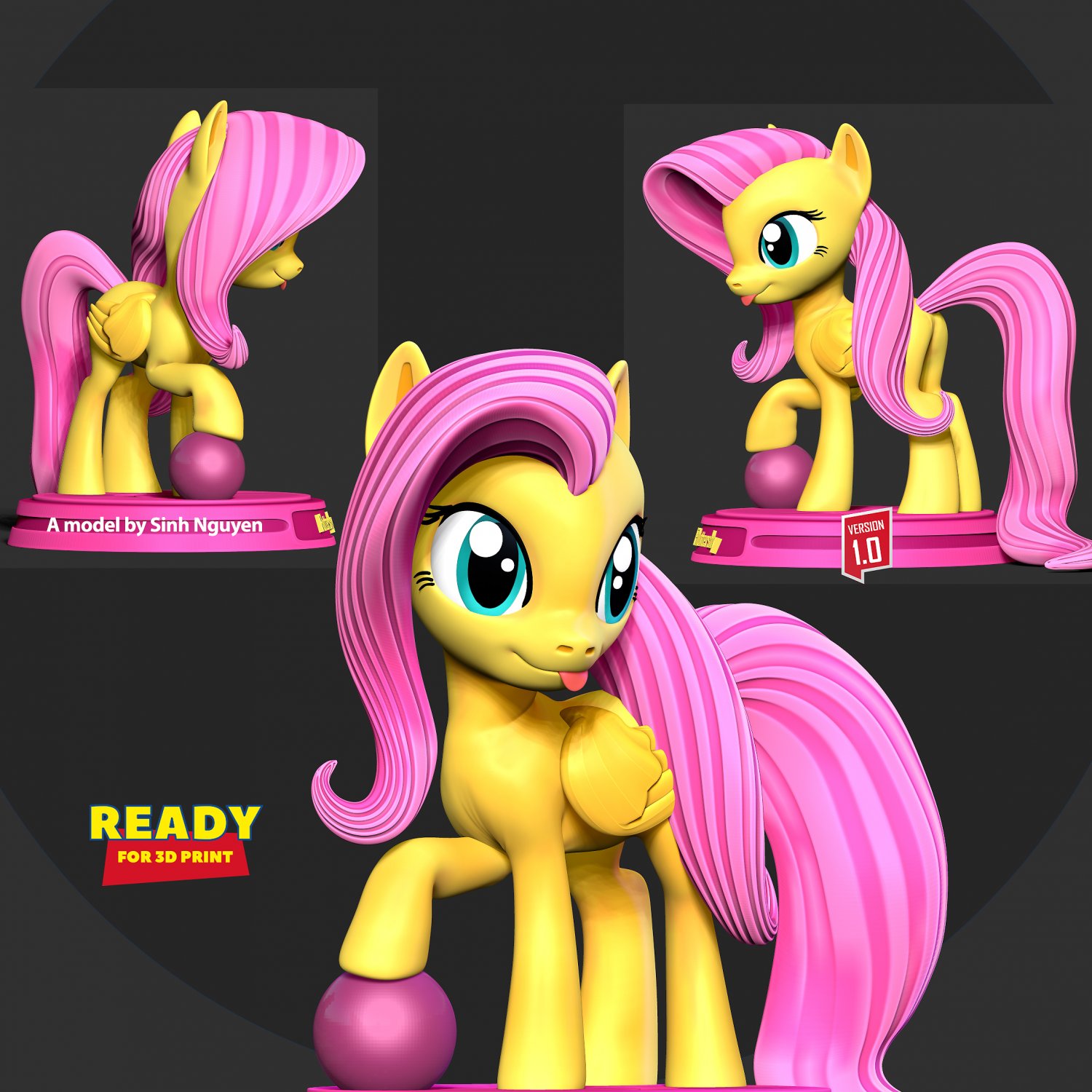 My Little Pony Twilight Sparkle 3D Model $39 - .max .fbx .obj - Free3D