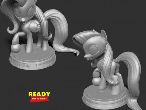Fluttershy - Little Pony 3D 프린트 모델