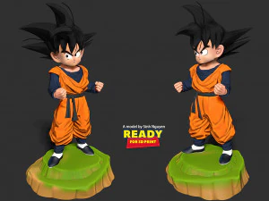 Son Goten - Dragon Ball Fanart 3D Print Model
