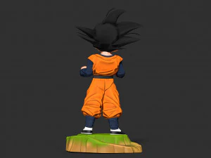 Son Goten - Dragon Ball Fanart 3D Print Model
