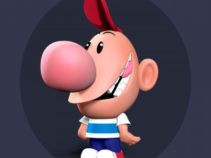 Billy - Cartoon Network Fanart 3D-printmodel