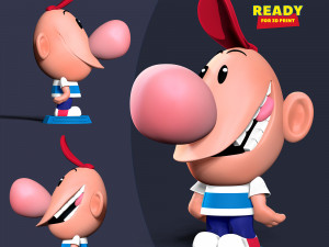 Billy - Cartoon Network Fanart Modelo de impresión 3D