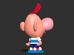 Billy - Cartoon Network Fanart Modelo de impresión 3D