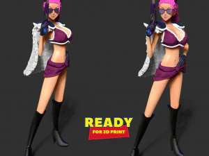 Ginrummy - One Piece Fanart 3D Print Model