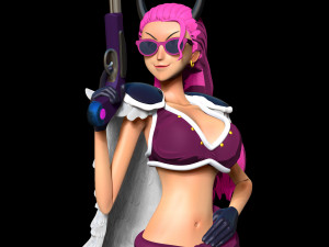 Ginrummy - One Piece Fanart 3D Принт Модель