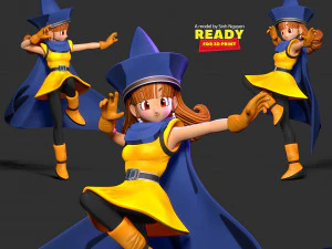 Alena - Dragon Quest New version 3D Print Model