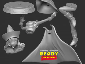 Alena - Dragon Quest New version 3D Print Model
