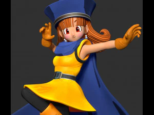 Alena - Dragon Quest New version 3D Print Model