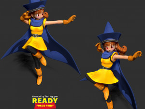 Alena - Dragon Quest New version 3D Print Model