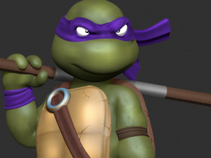 Donatello - Teenage Mutant Ninja Turtles 3D Принт Модель