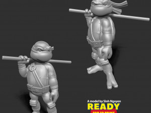 Donatello - Teenage Mutant Ninja Turtles 3D Принт Модель
