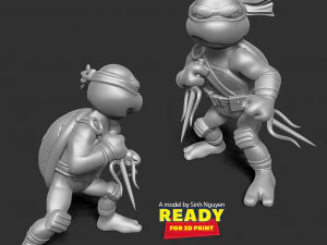 Raphael - Teenage Mutant Ninja Turtles 3D Print Model