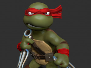 Raphael - Teenage Mutant Ninja Turtles 3D Принт Модель