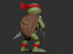 Raphael - Teenage Mutant Ninja Turtles 3D Print Model