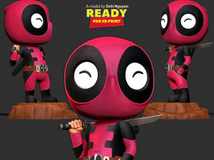 Chibi havuzu 3D Baskı Modeli