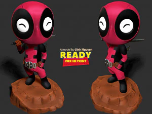 Chibi havuzu 3D Baskı Modeli