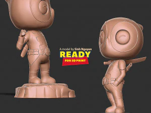 Chibi havuzu 3D Baskı Modeli