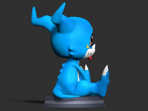 Veemon - Digimon Adventure 3D Print Model