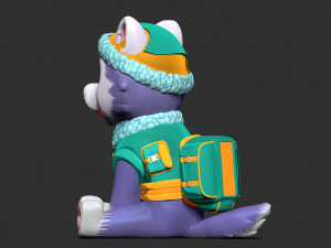 Everest - Paw Patrol 3Dプリントモデル