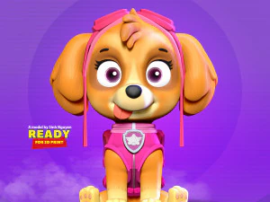 스카이 - 발 순찰 3D 프린트 모델