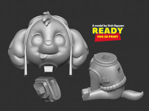 Skye - Paw Patrol Modèles 3D en vedette