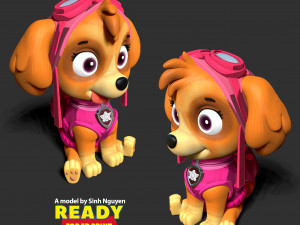 Skye - Paw Patrol Modèles 3D en vedette