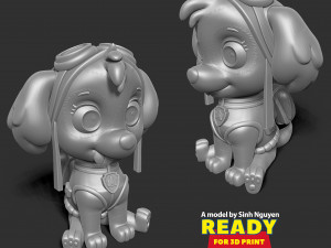 Skye - Paw Patrol Modèles 3D en vedette