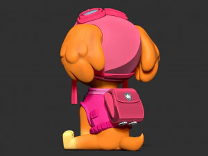 Skye - Paw Patrol 3D Print Model