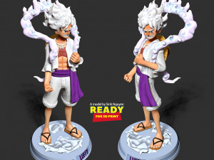 Luffy Gear 5 - One Piece 3D Print Model