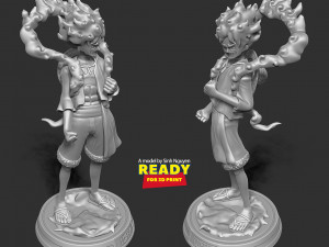 Luffy Gear 5 - One Piece 3D Print Model