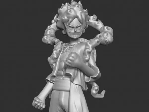 Luffy Gear 5 - One Piece 3D Print Model