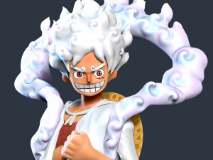 Luffy Gear 5 - One Piece 3D Print Model