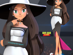 Beauty - Pokemon Masters 3D Принт Модель