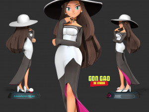Beauty - Pokemon Masters Modèles 3D en vedette